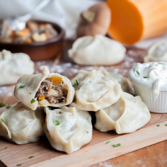 Uzbek Steamed Dumplings – Manti - Recipe photo by Gastro Senses