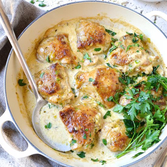Chicken and Leek Casserole - Recipe photo by Bibbyskitchenat36