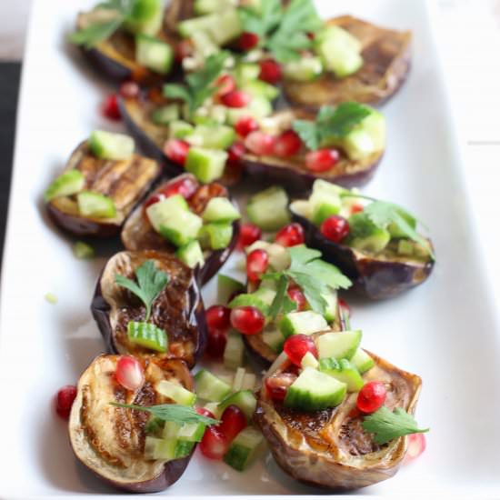 Simple Eggplant Salad - Recipe photo by SweetPillarFood