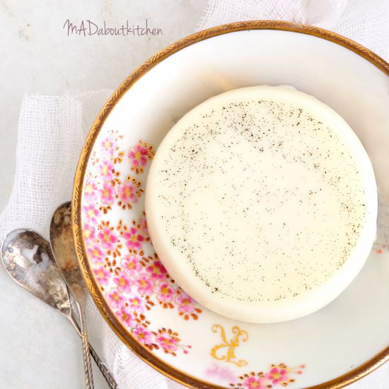 Vanilla Panacotta - Recipe photo by Madhuri Aggarwal