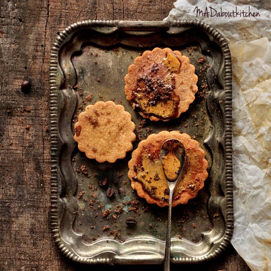 Coffee Shortbread Cookies - Recipe photo by Madhuri Aggarwal