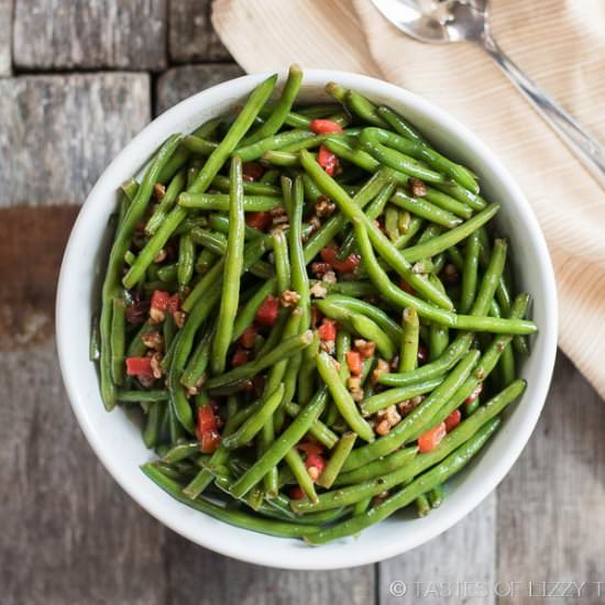 Christmas Green Bean - Recipe photo by tastesoflizzyt