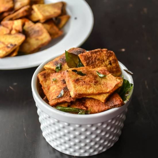 Elephant Yam Roast/ Senai kizhangu - Recipe photo by Relishthebite