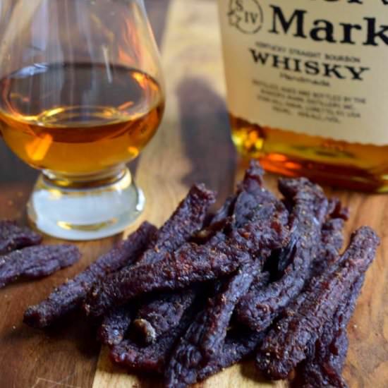 Kentucky Whisky Beef Jerky - Recipe photo by Jerkyholic