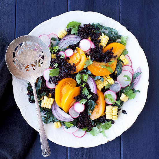 Black Rice Salad with Habanero - Recipe photo by calizona