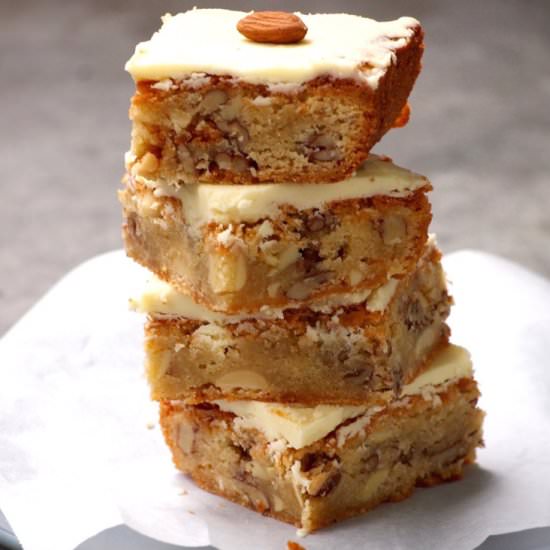 Blondies - Recipe photo by FlyingFoodie