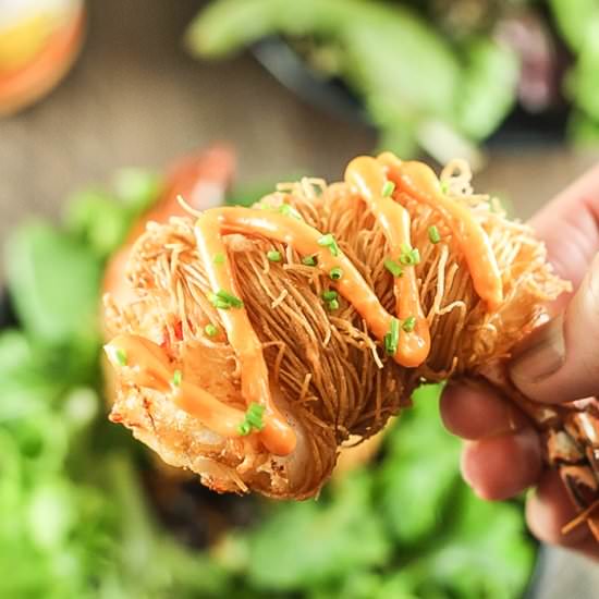 Tornado Shrimp (Fried Shrimp) - Recipe photo by estalystic