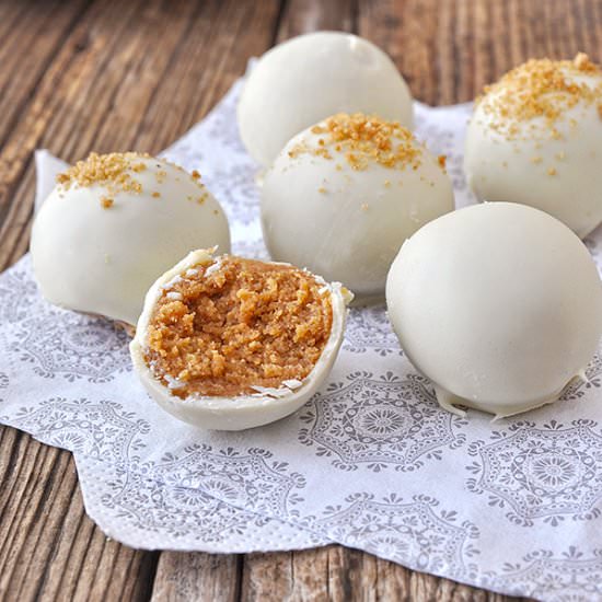pumpkin truffles - Recipe photo by kouzinista