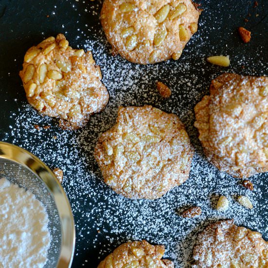 Pignoli Cookies - Recipe photo by Ciao Chow Bambina