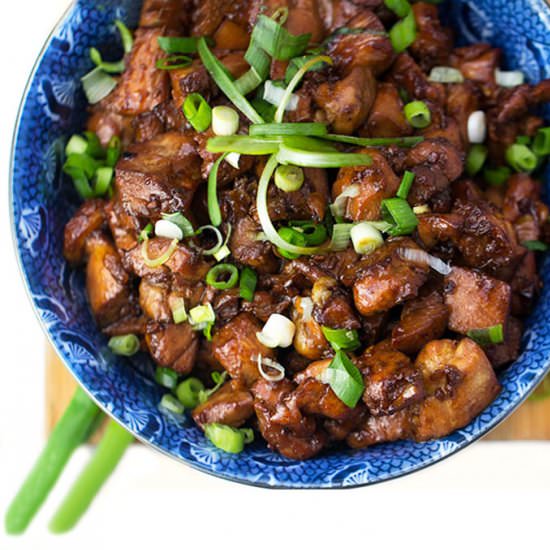 Asian Honey Soy Chicken - Recipe photo by panning the globe