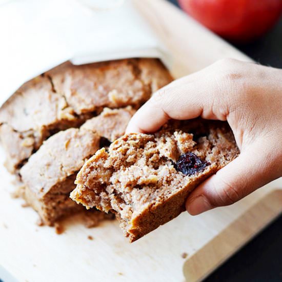 Guten Free Apple Bread - Recipe photo by Natural Fit Foodie