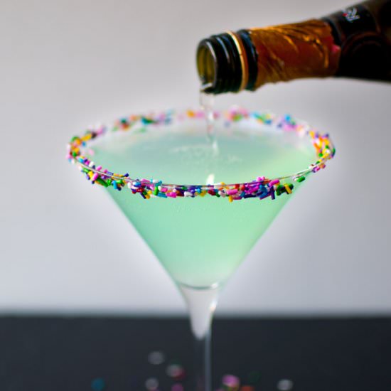 Sprinkletini - Recipe photo by saltandlavender