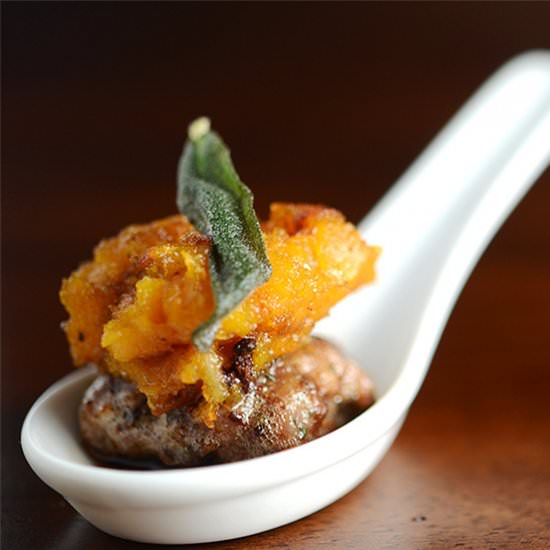 Butternut Squash & Sage Sausage - Recipe photo by IdRatherBeaChef