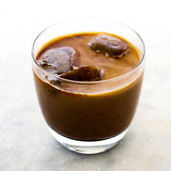 Cold-Brew Coffee Iced Mocha - Recipe photo by thedessertspoon