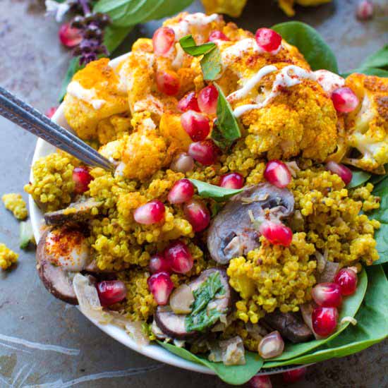 Coconut Curry Quinoa - Recipe photo by plantcrush