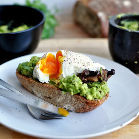 The Best Guacamole on Toast - Recipe photo by mysecondbreakfast