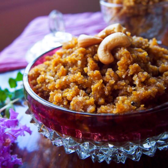 Roasted Chana Dal with Jaggery - Recipe photo by vermilionroots