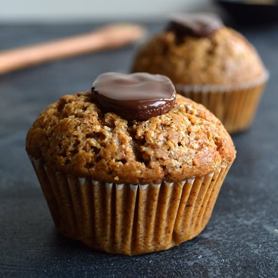 Chestnut chocolate muffins - Recipe photo by edibleimagination
