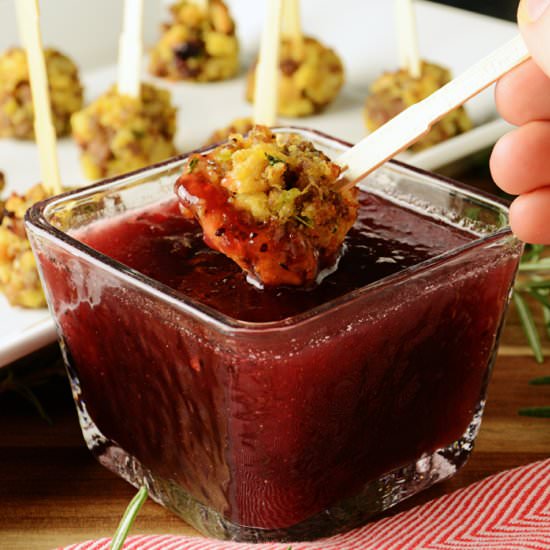 Sausage & Stuffing Balls - Recipe photo by ishouldbemoppingthefloor