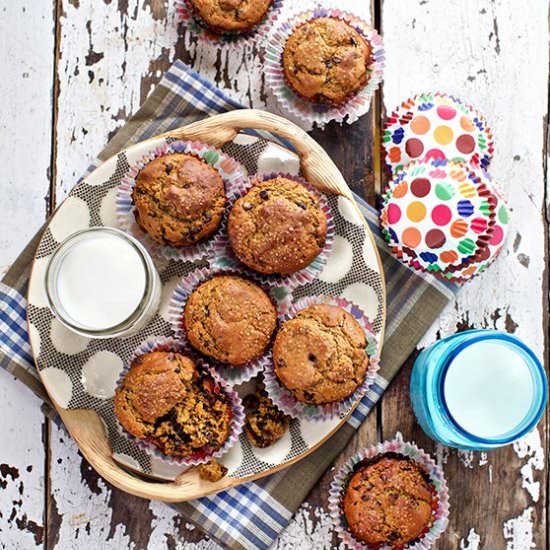 Brown Butter Chocolate Chip Muffins - Recipe photo by marla meridith