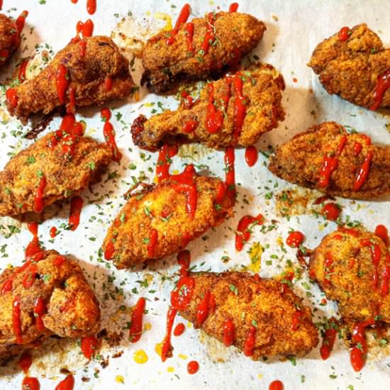 Pan Fried Chicken Wings - Recipe photo by Mariola