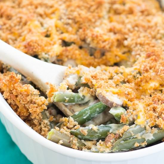 Green Bean Casserole From Scratch - Recipe photo by kristines kitchen