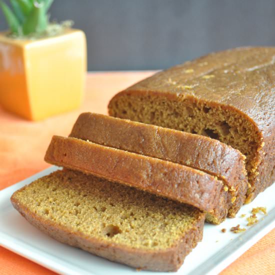 Pumpkin Spice Bread - Recipe photo by peppereverafter