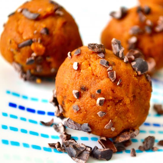 No Bake Pumpkin Protein Balls - Recipe photo by Sarahgrace1016