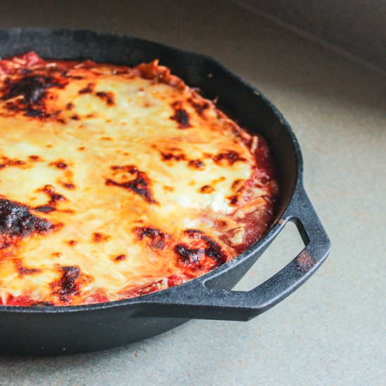Mushroom Skillet Lasagna - Recipe photo by Lisa G Cooks