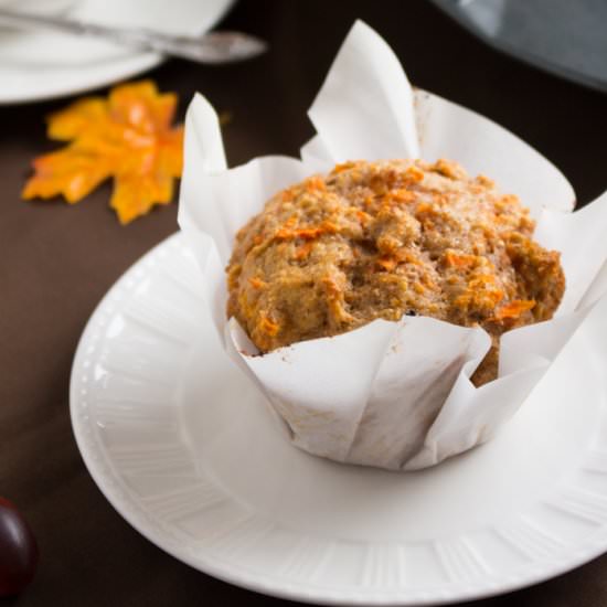 Healthy Spiced Carrot Muffins - Recipe photo by cinnamonscribe