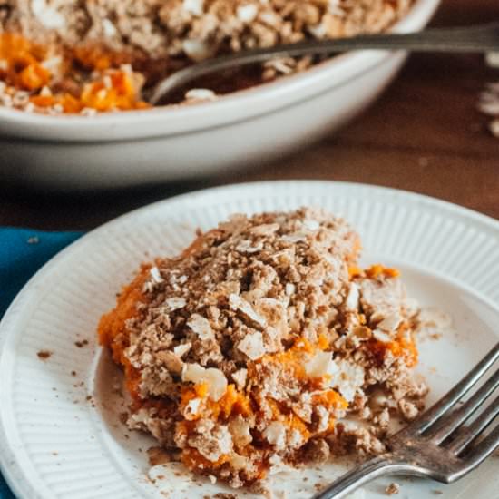 AIP Sweet Potato Casserole - Recipe photo by sweet-treats-baking