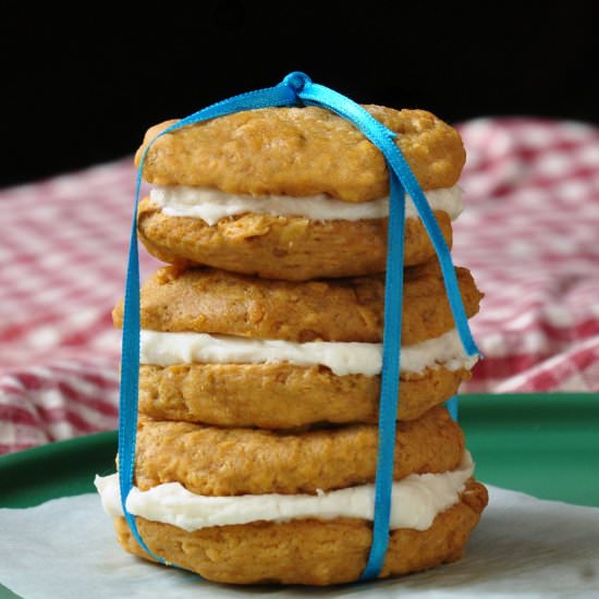 Gluten Free Oatmeal Cream Pies - Recipe photo by gfJules