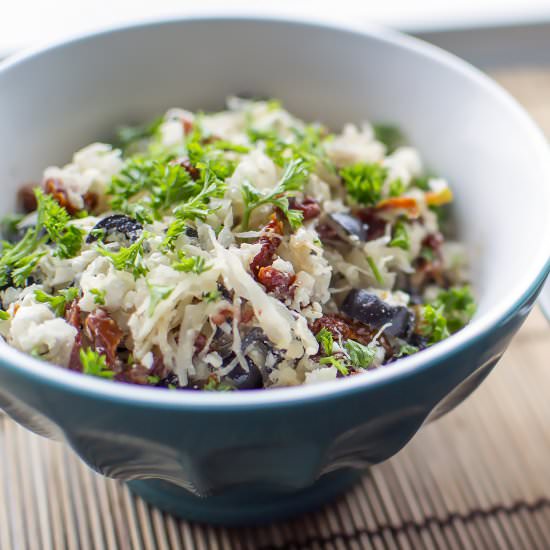 Sauerkraut Salad - Recipe photo by CozyMess