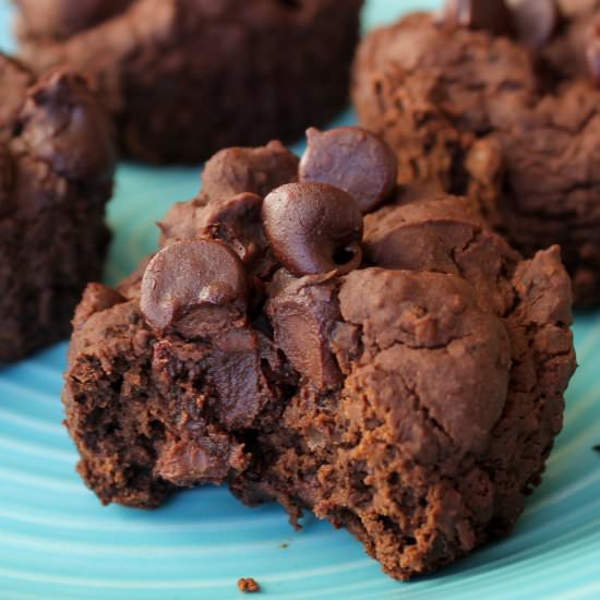 Chocolate Black Bean Muffins - Recipe photo by auntiebethany