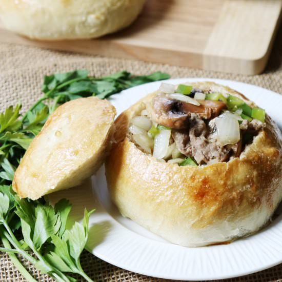 Philly Cheese Steak Soup - Recipe photo by vivaveltoro