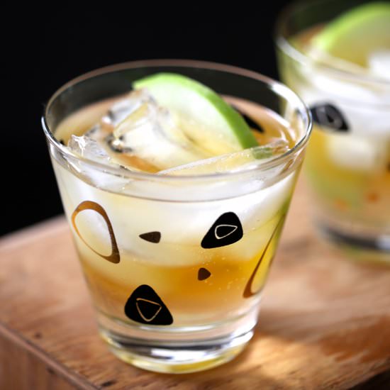 Apple Ginger Rum Shandy - Recipe photo by griermountain
