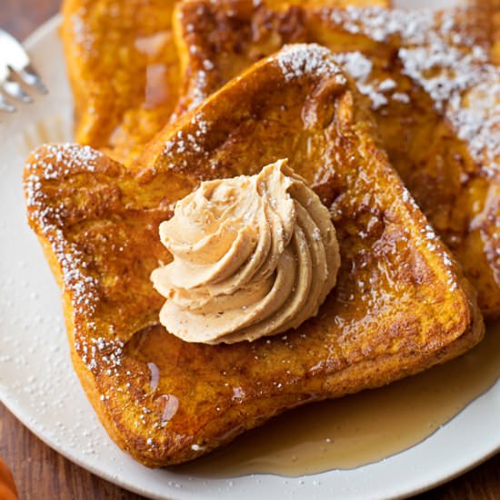Pumpkin French Toast - Recipe photo by Life Made Simple