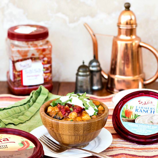 Easy Spicy Vegan Chickpea Chili - Recipe photo by onlinepastrychef