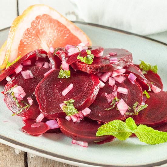 Mexican Red Beets Salad - Recipe photo by ohmydish