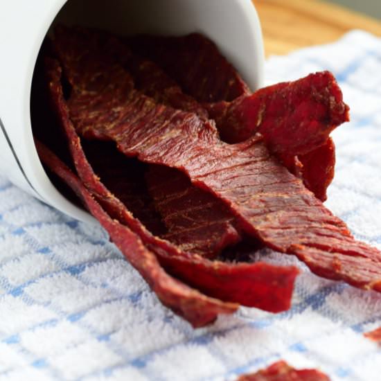 Chinese 5 Spice Beef Jerky - Recipe photo by Jerkyholic