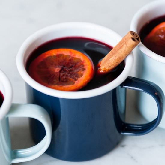 Classic Holiday Mulled Wine - Recipe photo by the sweetest occasion