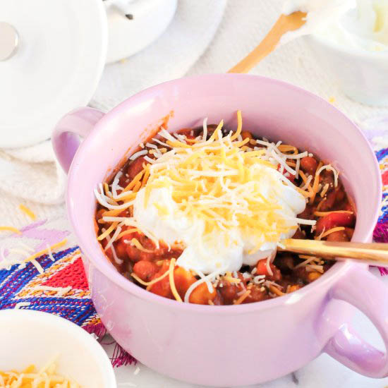 Homemade Hearty Chili - Recipe photo by proper