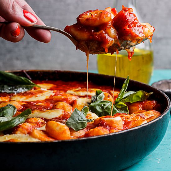 Baked Caprese Gnocchi - Recipe photo by Simply Delicious