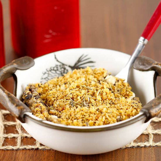 Mushroom, Rice & Spinach Casserole - Recipe photo by veggiesbycandlelight