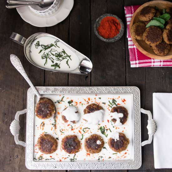 Mutton Dahi Bara/ Meatballs - Recipe photo by ohsweetcitrus