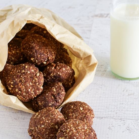 Choc nut biscuits - Recipe photo by Claire K Creations