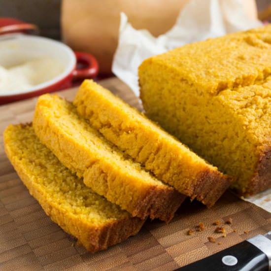 Roasted Butternut Squash Cornbread - Recipe photo by cinnamonscribe