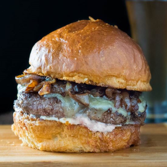 Wagyu Beef Burger - Recipe photo by Fox Valley Foodie