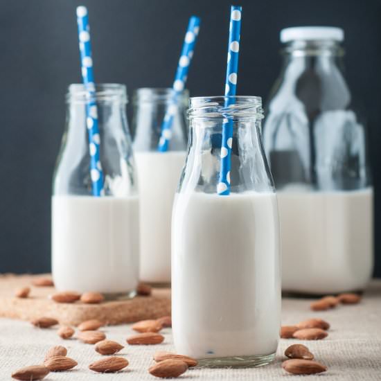 Maple Almond Milk - Recipe photo by photosandfood