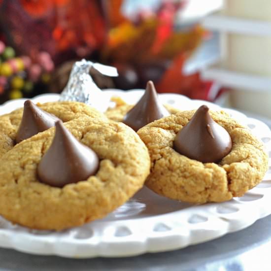 No Flour Peanut Butter Blossoms - Recipe photo by adventuresofanurse